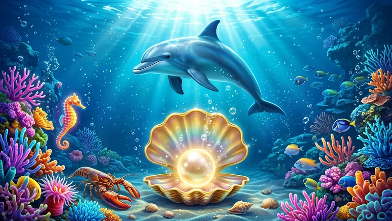 Dolphin's Pearl Deluxe (Дельфины)